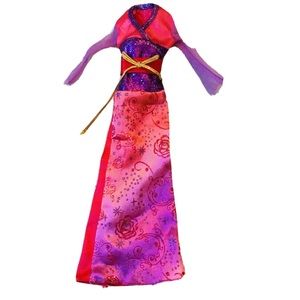 Vintage Disney Mulan 11” Doll Dress Chinese 1999